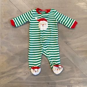 Newborn Christmas Santa onesie
